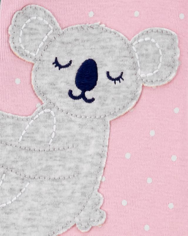 CARTER'S Overal zip Koala dívka 12 m/vel. 80 - obrázek 2