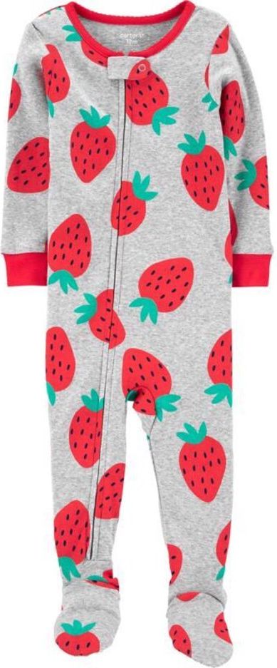 CARTER'S Overal zip Strawberry dívka 12 m/vel. 80 - obrázek 1
