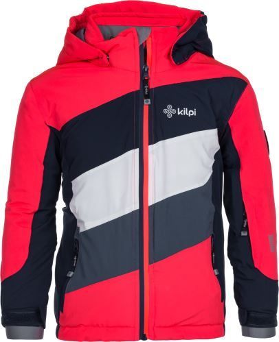 Kilpi Dětská zimní lyžařská bunda KILPI SAARA-JG růžová 152 - obrázek 1
