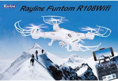 Funtom R108 WiFi s FPV přenosem a prodlouženou dobou letu - obrázek 1