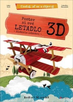 Ester Tome: Postav si své letadlo 3D - Historie letectví, kniha + 3D model - obrázek 1