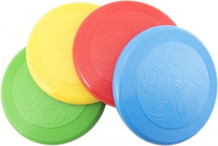 Teddies Frisbee plast 23cm 4 barvy 12m+ - obrázek 1
