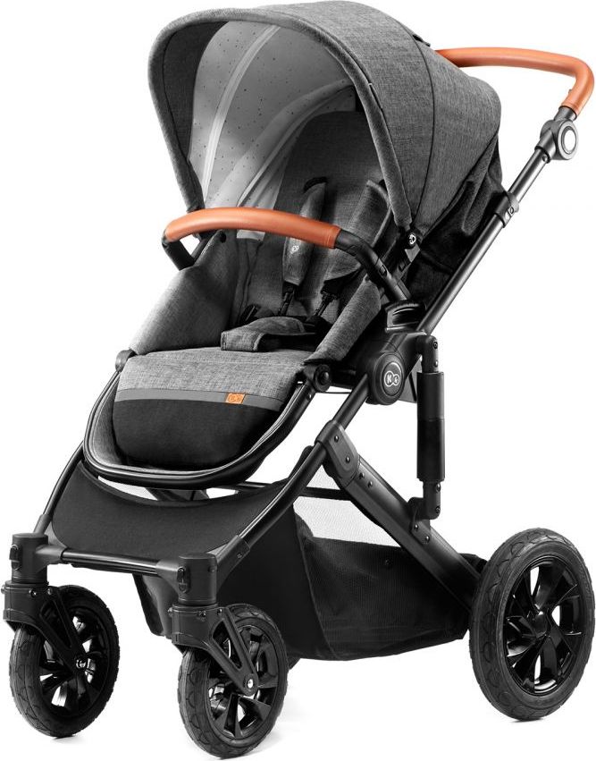 Kombinovaný kočárek 3v1 Kinderkraft Prime Beige 2020 - obrázek 2