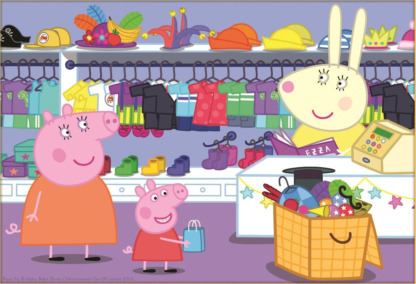 TREFL Puzzle Prasátko Peppa 10v1 - obrázek 6