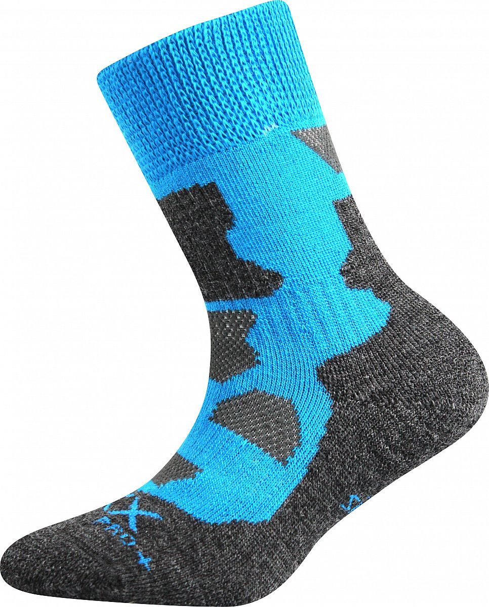Voxx Etrexík dětské merino sportovní ponožky Barva: Modrá, velikost: 30-34 EU - obrázek 1