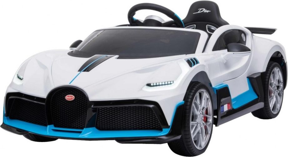 Elektrické auto Bugatti Divo - bílé - obrázek 17