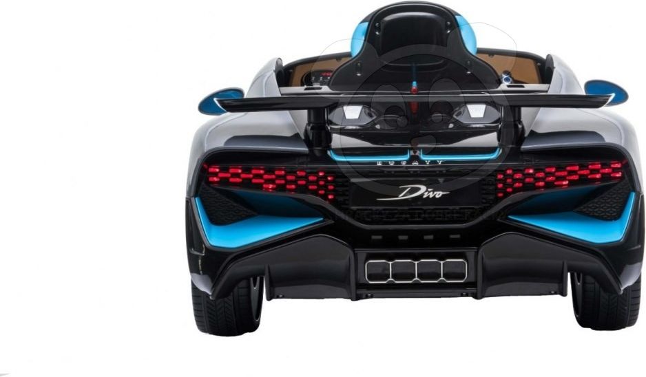 Elektrické auto Bugatti Divo - šedé - obrázek 8