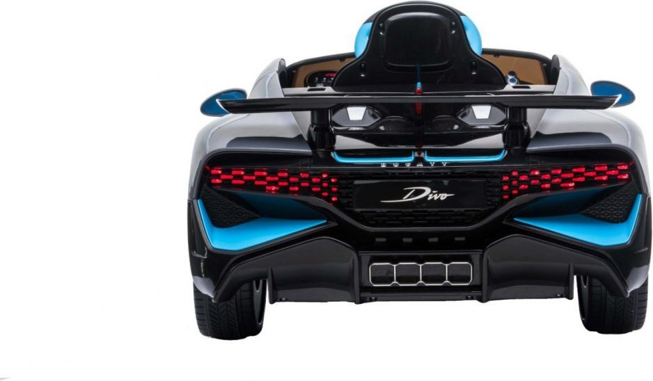 Elektrické auto Bugatti Divo - šedé - obrázek 8