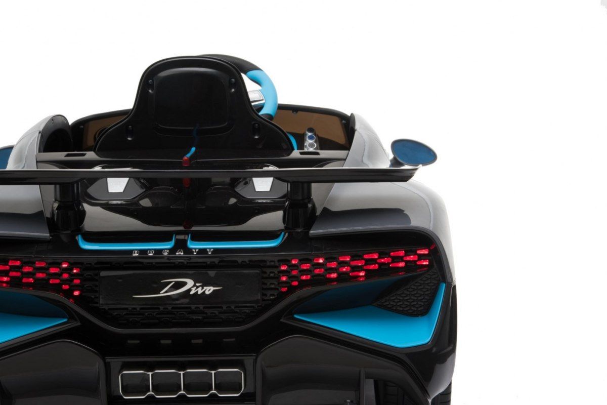 Elektrické auto Bugatti Divo - šedé - obrázek 11
