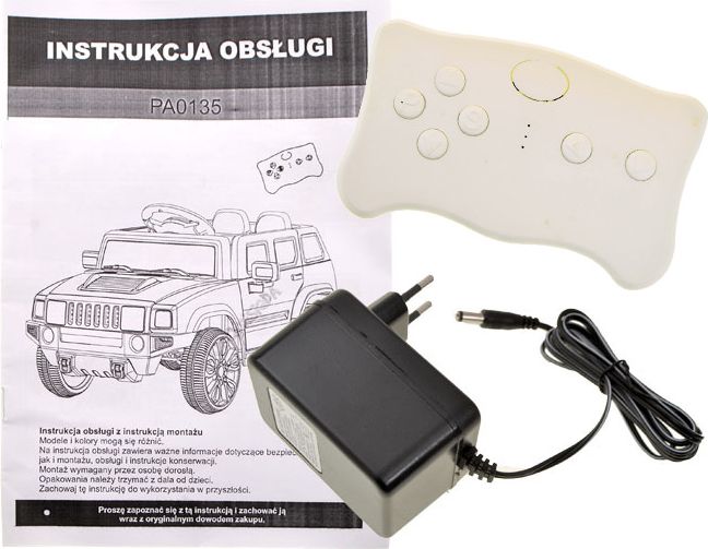 Elektrické autíčko Hummer Velocity, 2.4GHz - bílé - obrázek 14