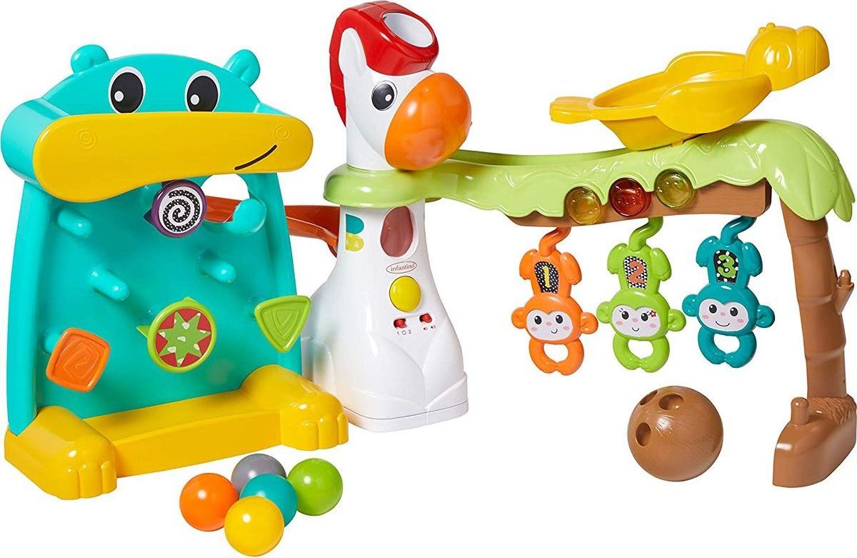 Infantino Hrací pult s míčky 4v1 Grow with Me - obrázek 1