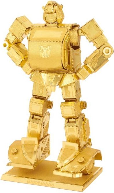 Metal Earth 3D puzzle Transformers: Bumblebee (zlatý) - obrázek 1