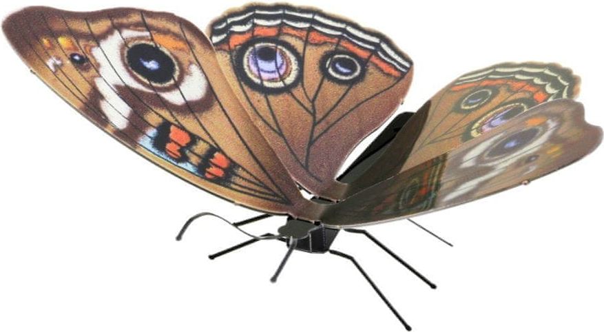Metal Earth 3D puzzle Motýl babočka paví oko - obrázek 1