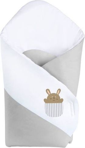Zavinovačka měkká Klupś Bunny Grey K068 - obrázek 1