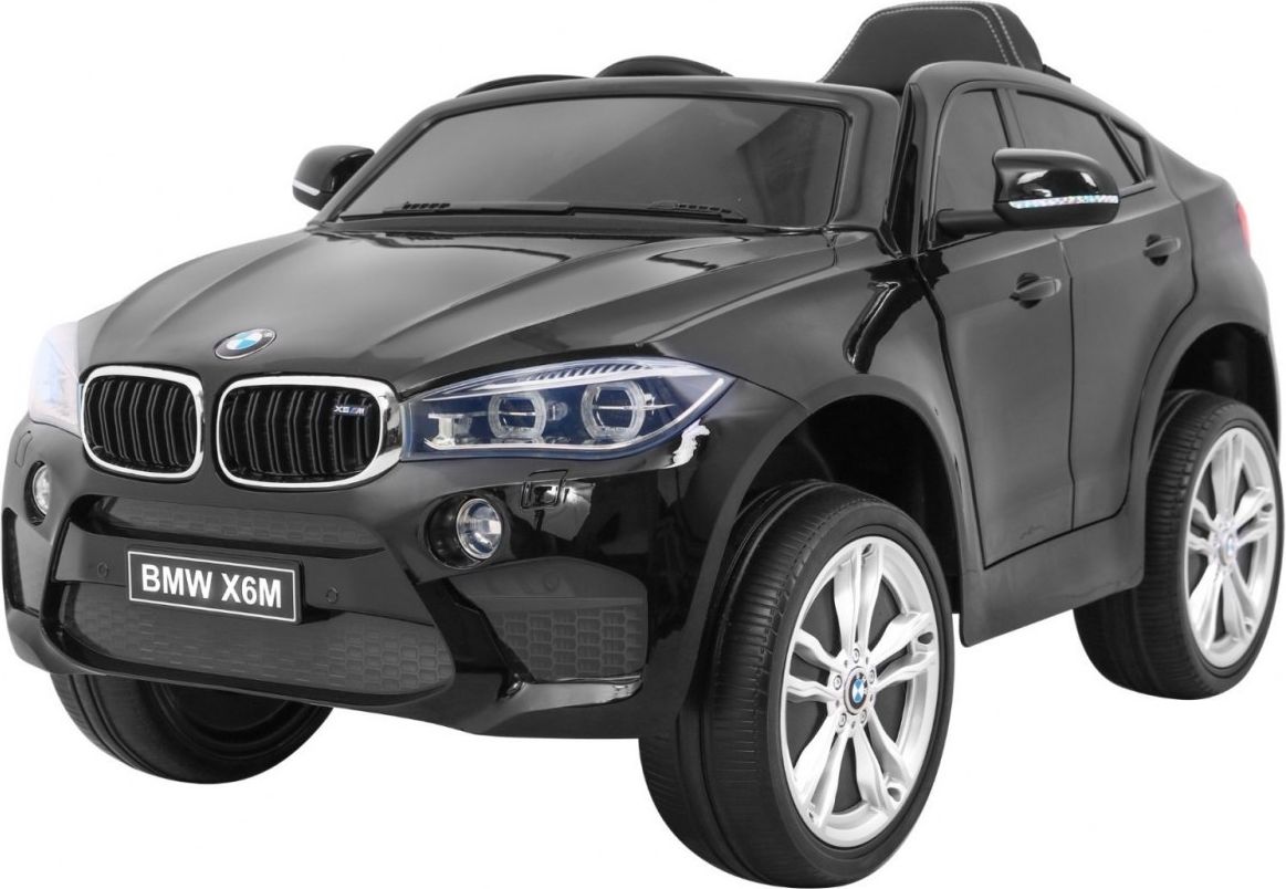 Mamido  Elektrické autíčko BMW X6M lakované černé  PA.JJ2199.EXL.CZ - obrázek 1