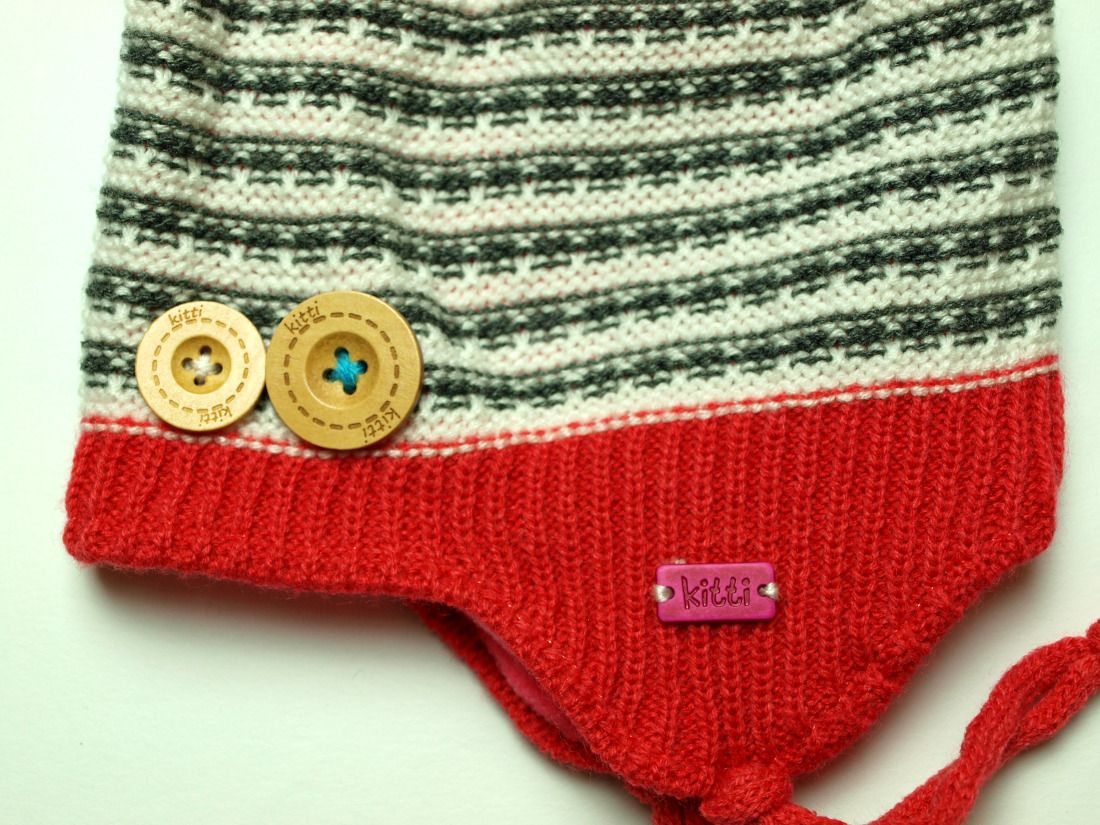 Kitti dětská zimní čepice - obrázek 3