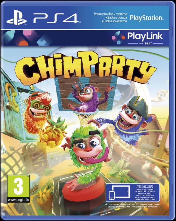 Chimparty (PS4) - obrázek 1