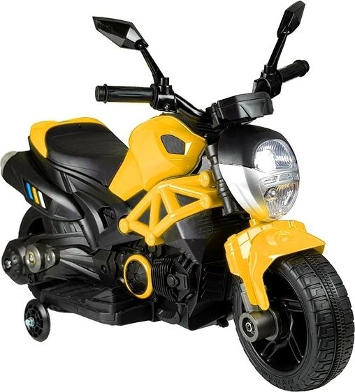 Mamido  Dětská elektrická motorka GTM188 žlutá  L-4788 - obrázek 1