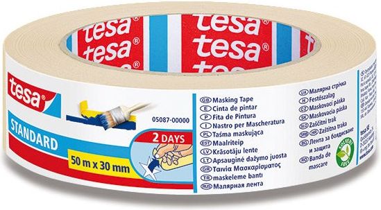 Tesa Samolepicí páska Maskovací páska 30 mm × 50 m - obrázek 1