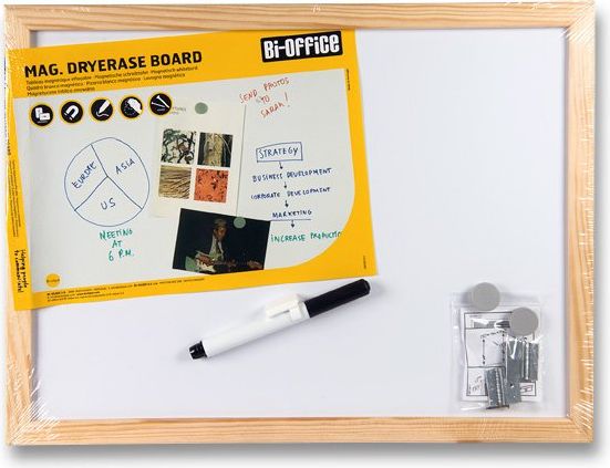 Bi-Office Magnetická tabule 60 x 40 cm 0300101 - obrázek 1