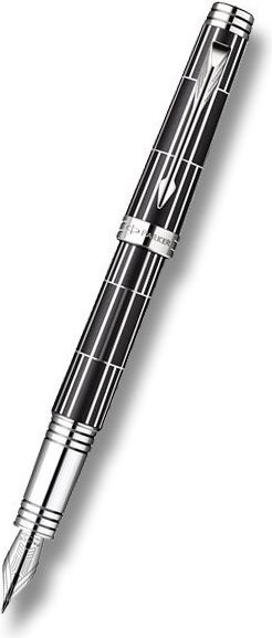 Parker Premier Luxury Black CT plnicí pero, hrot F 1501/9176380 - obrázek 1