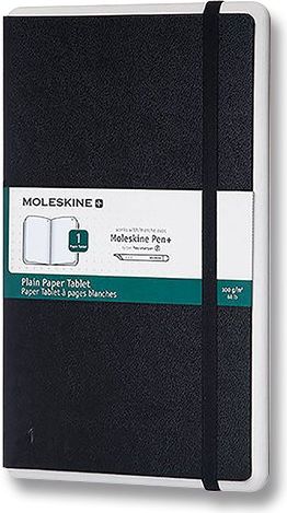 Moleskine Zápisník Smart Writing L, čistý, černý A5, 88 listů - obrázek 1