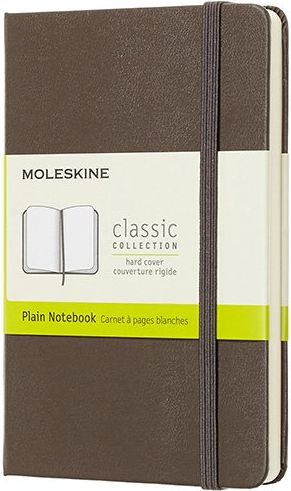 Moleskine Zápisník - tvrdé desky khaki A6, 96 listů čistý - obrázek 1