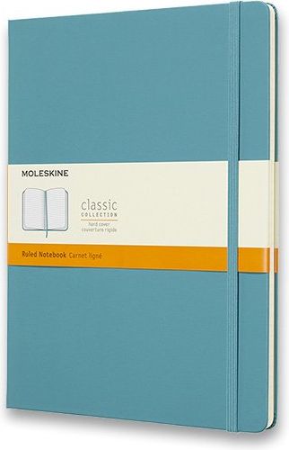Moleskine Zápisník - tvrdé desky tyrkysový B5, 96 listů linkovaný - obrázek 1