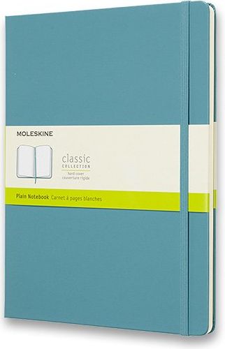 Moleskine Zápisník - tvrdé desky tyrkysový B5, 96 listů čistý - obrázek 1
