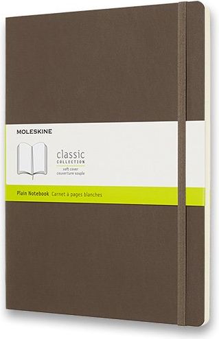 Moleskine Zápisník - měkké desky khaki B5, 96 listů čistý - obrázek 1