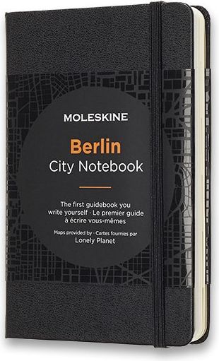 Moleskine Zápisník City Berlín A6, 110 listů - obrázek 1