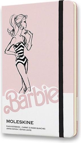 Moleskine Zápisník Barbie - tvrdé desky L, čistý, Plavky A5, 120 listů - obrázek 1