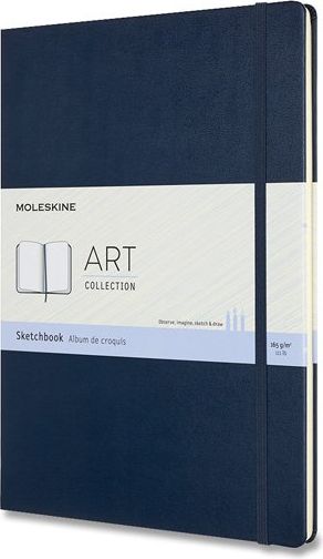 Moleskine Skicář - tvrdé desky modrý 21 x 29,7 cm, 48 listů - obrázek 1