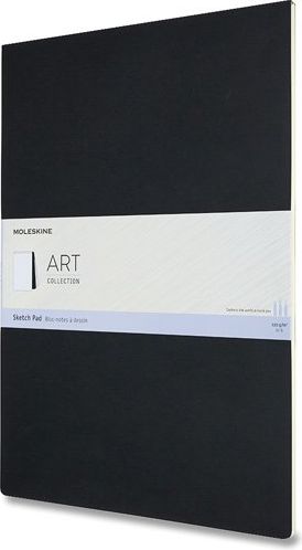 Moleskine Skicář SketchPad A3, černý 29,7 x 42 cm, 24 listů - obrázek 1