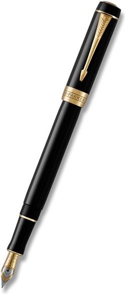 Parker Duofold Classic Black GT hrot M 1502/8131384 - obrázek 1