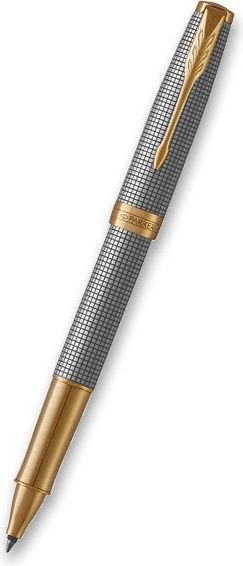 Parker Sonnet Silver Chiselled GT roller 1502/5431491 - obrázek 1