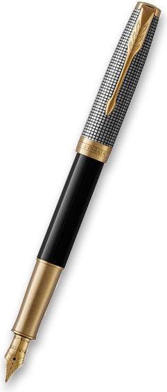 Parker Sonnet Silver & Black GT hrot F 1502/5131537 - obrázek 1