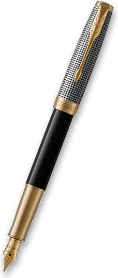 Parker Sonnet Silver & Black GT hrot M 1502/5131538 - obrázek 1