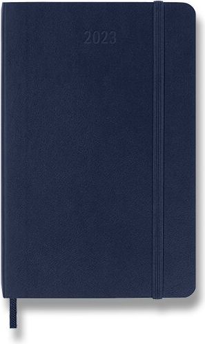 Moleskine Diář 2023 - měkké desky modrý A6 denní - obrázek 1