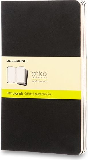 Moleskine Sešity Cahier černý A5, 40 listů čistý - obrázek 1