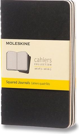 Moleskine Sešity Cahier černé A6, 32 listů - obrázek 1