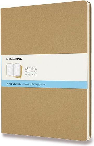 Moleskine Sešity Cahier karton 21,59 x 27,94 cm, 60 listů  tečkovaný - obrázek 1