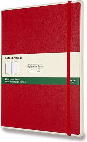 Moleskine Zápisník Smart Writing červený B5, 88 listů - obrázek 1