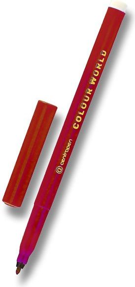 Fixy Centropen 7550 Colour World červená - obrázek 1