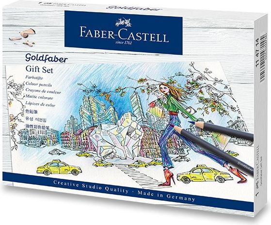 Faber-Castell Pastelky Goldfaber dárková sada, 23 ks 114714 - obrázek 1