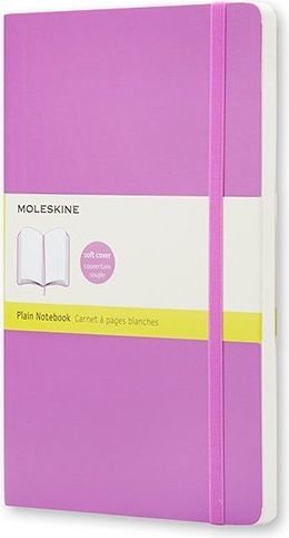 Moleskine Zápisník - měkké desky fialový A5, 96 listů čistý - obrázek 1