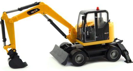 Teddies 58050 Bagr plast 40cm na setrvačník - obrázek 4