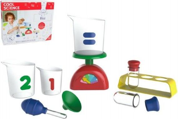Teddies Cool Science Váha s příslušenstvím plast v krabici 33x27cm - obrázek 1