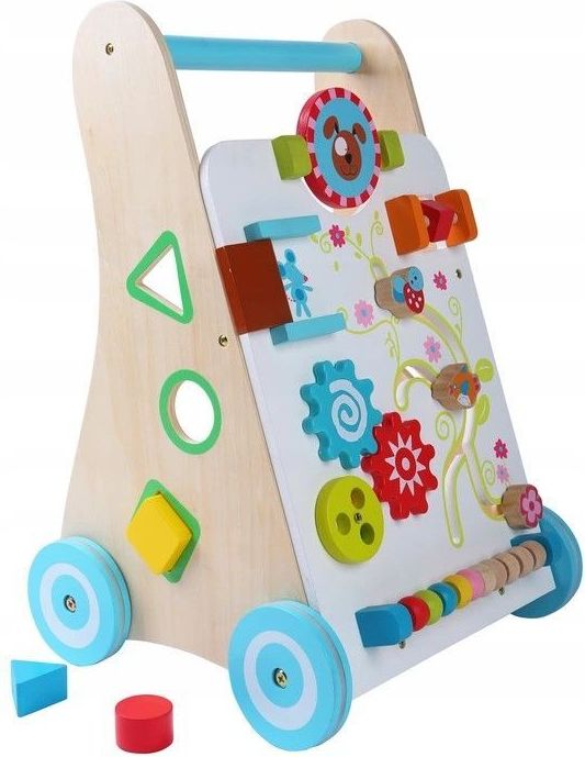Eco Toys Dřevěné edukační chodítko EcoToys - obrázek 1