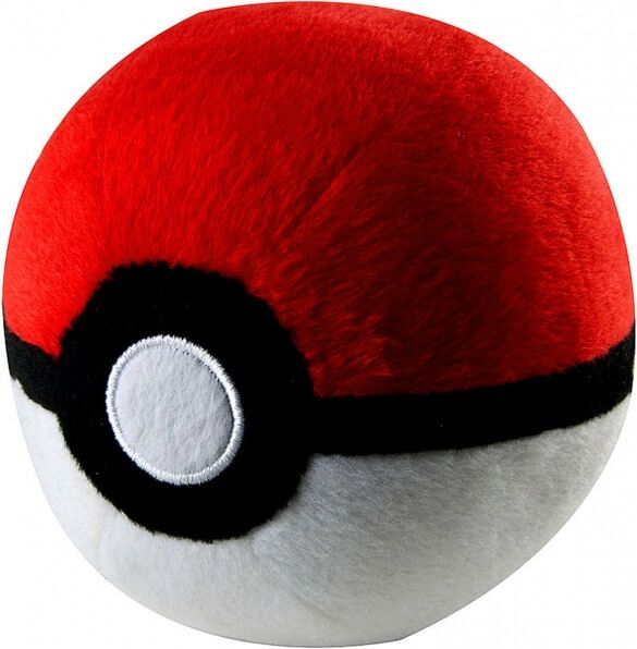 TOMY Company Pokémon: plyšový Pokéball - Poké Ball 7 cm - obrázek 1